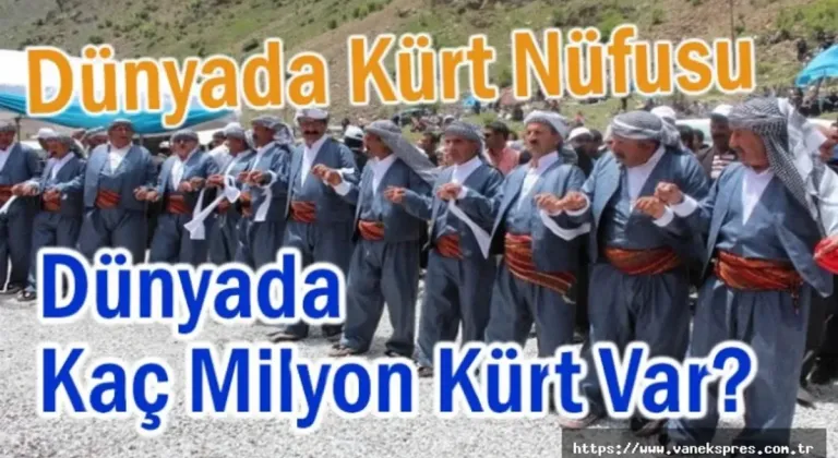 Dünyanın Kürt nüfusu ne kadar?